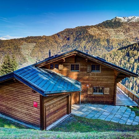 Chalet Le Chapeau La Tzoumaz Luaran gambar
