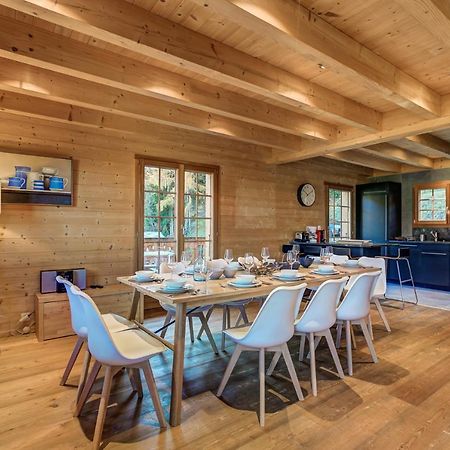 Chalet Le Chapeau La Tzoumaz Luaran gambar