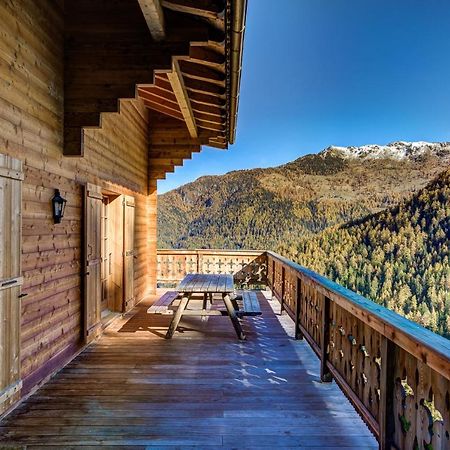 Chalet Le Chapeau La Tzoumaz Luaran gambar