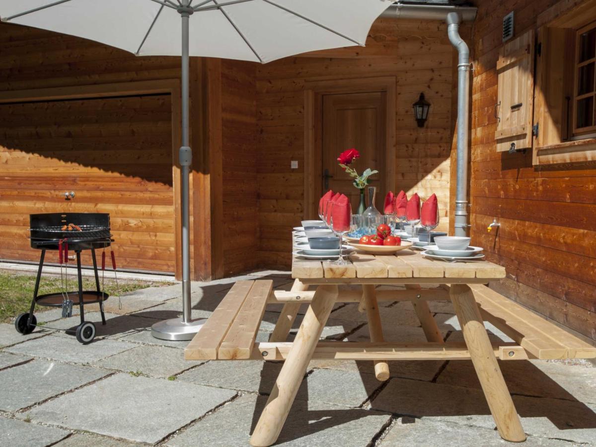 Chalet Le Chapeau La Tzoumaz Luaran gambar