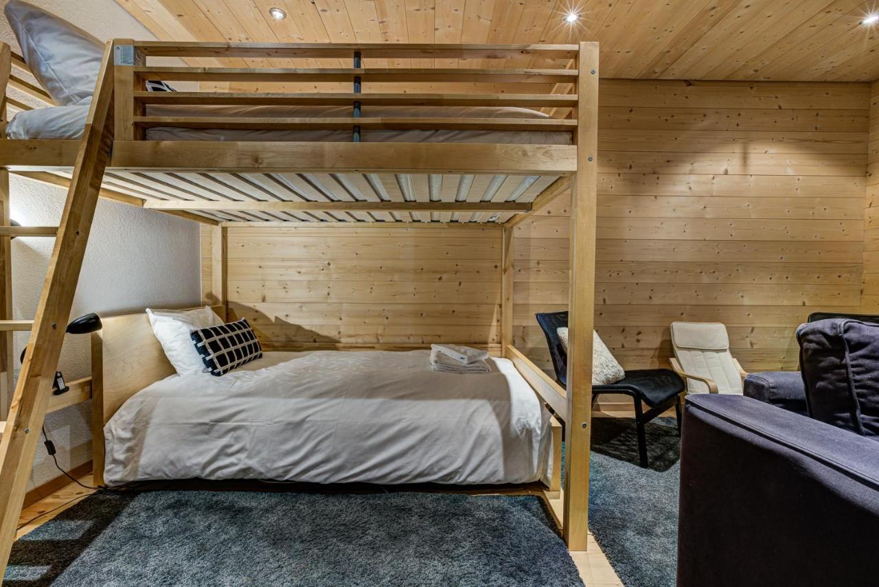 Chalet Le Chapeau La Tzoumaz Luaran gambar